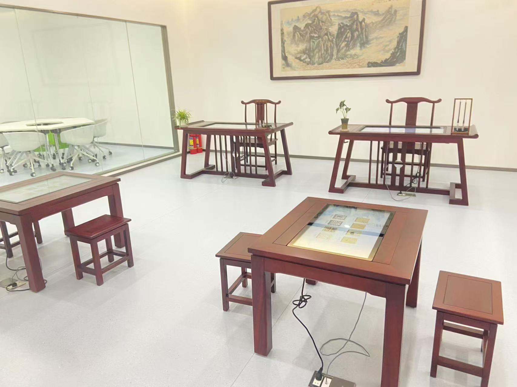 互通智能电子数字棋牌桌智能八种棋牌触屏体验桌